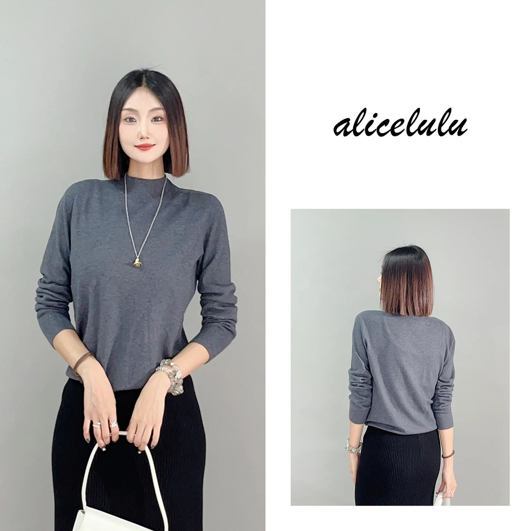 2 ALICE “天衣无缝”毛衣 柔软亲肤 纯色百搭 S2140560U