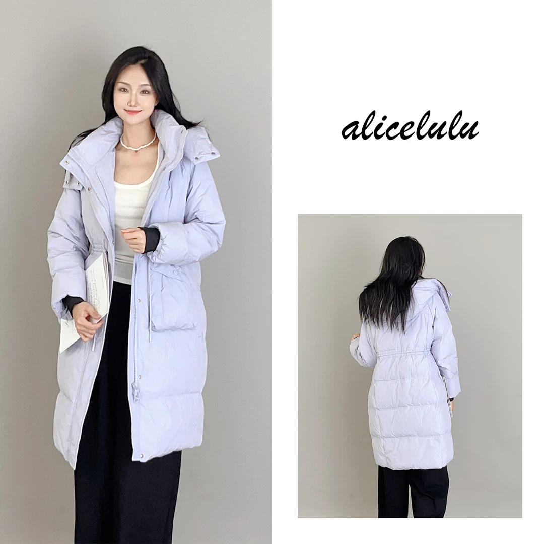 2 ALICE “暖绒绒”羽绒服 蓬松鸭绒 抽绳显瘦 S2138817Kr