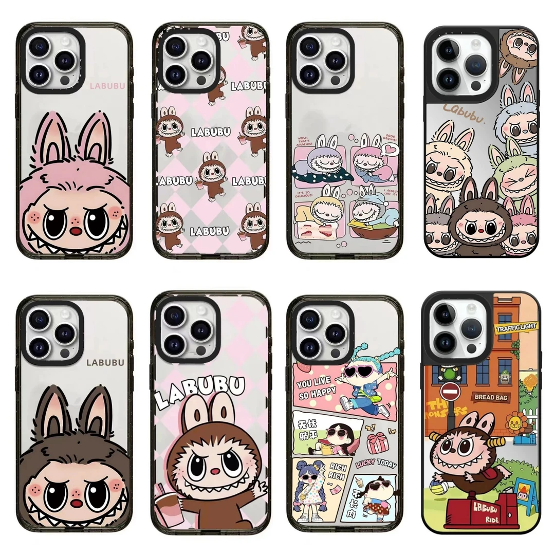 【拉布布】潮iphone15Pro苹果14promax手机壳13P卡通情侣