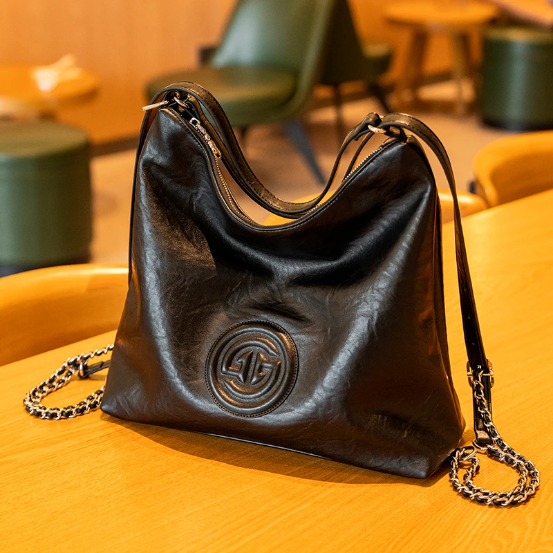 GELANDAI戈兰黛轻奢品牌女包百搭时尚多功能双肩包大容量单肩包