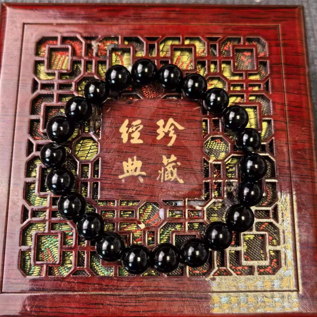 【万佳珠宝】新款精品太拉赫磁石玛瑙手串xl716