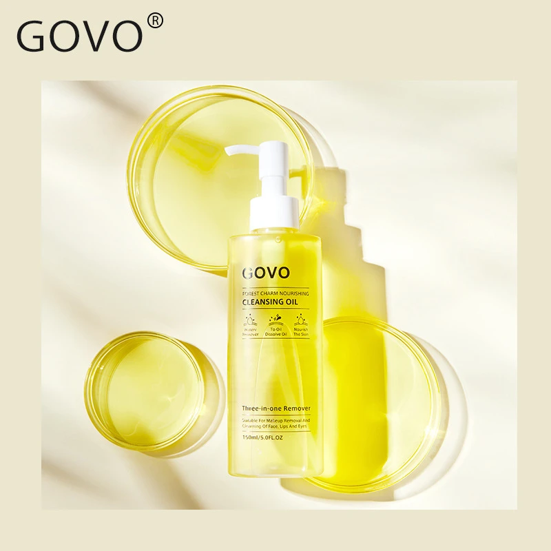 GOVO 9348森韵卸妆油瞬洁净澈温和洁肤