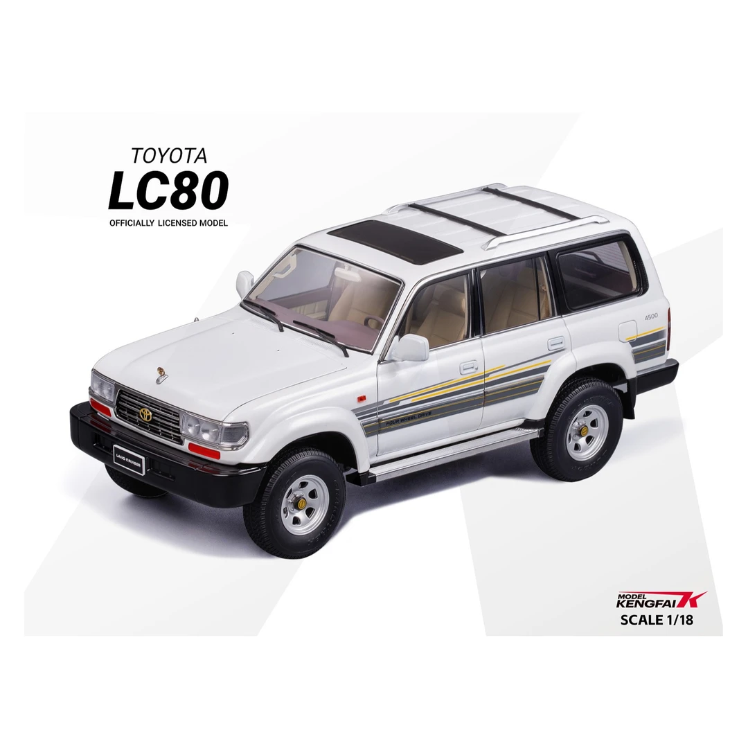 1/18 丰田LC80越野车 合金汽车模型