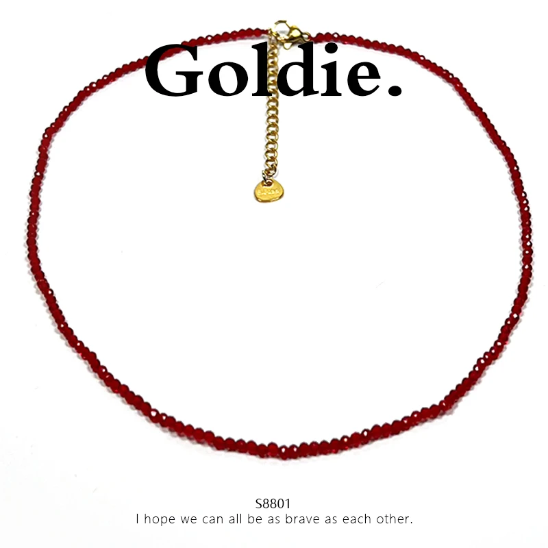 铜合金项链 轻奢设计师款项链～8801