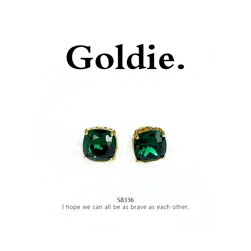 铜合金耳饰 设计师款百搭耳饰 8336