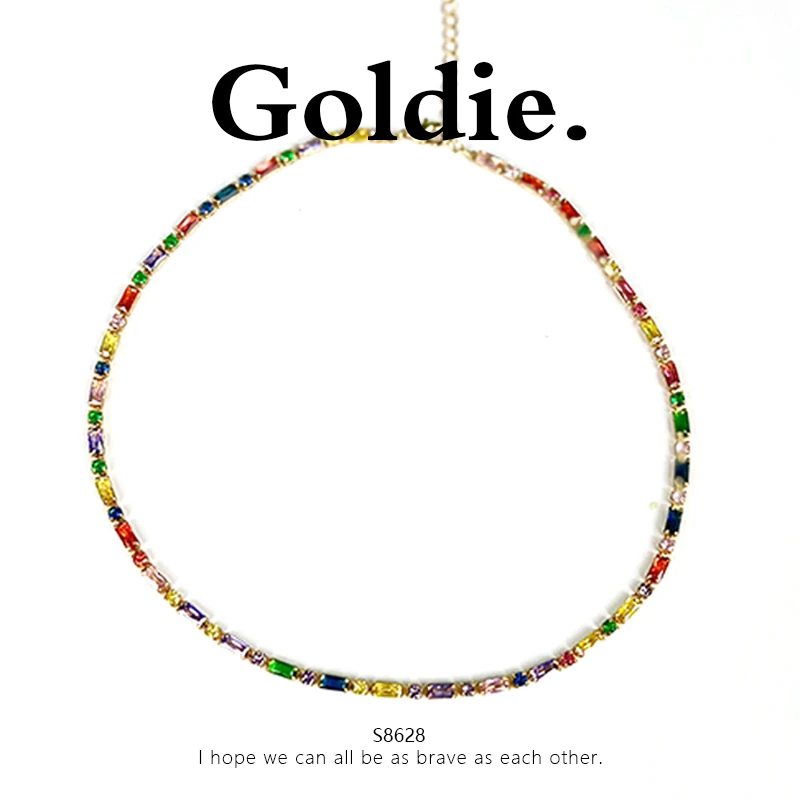 铜合金项链 轻奢设计师款项链～8628