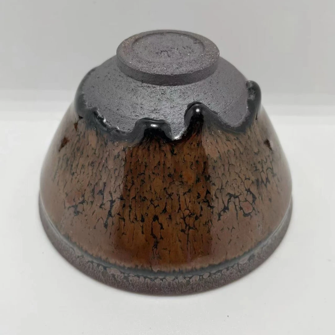 洁宝璐印春堂原矿釉全手工龙窑柴烧