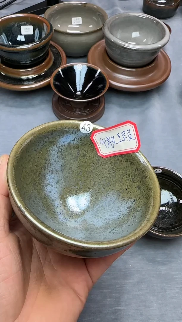 【闪购商品】茶盏印春堂柴烧建盏