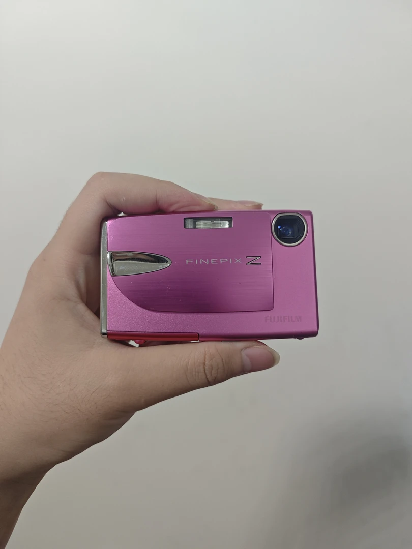 9新 Fujifilm/富士 z20fdx日文相机，草莓红数码相机成色