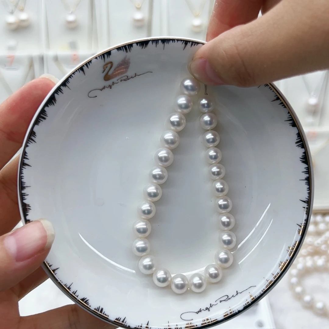 【闪购商品】淡水珍珠手绳18K金镶嵌