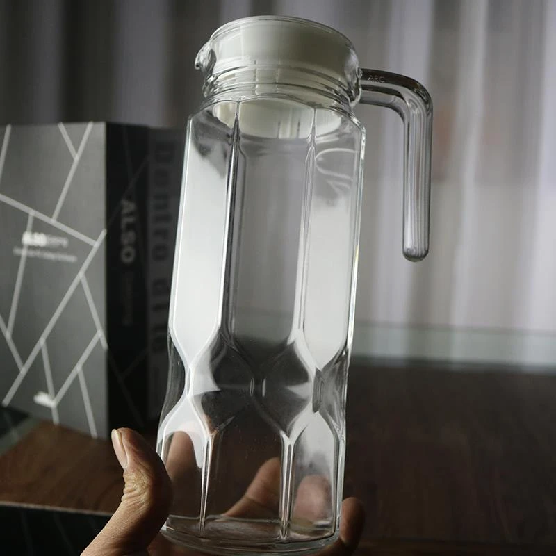 八角水壶冷水壶用蓝色泡茶壶凉水壶水杯加厚扎壶