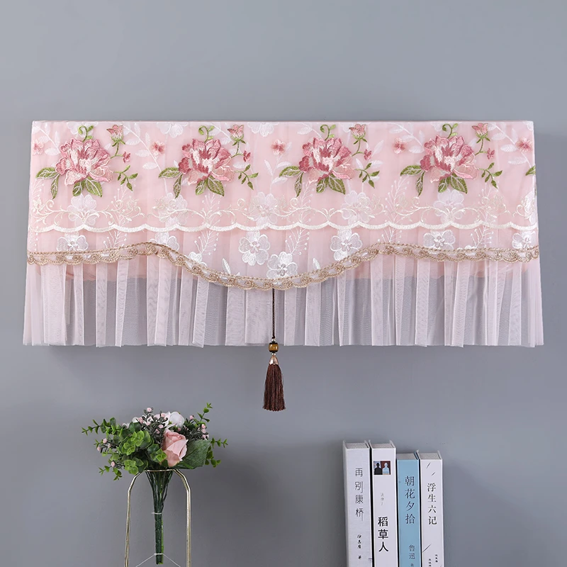 挂机空调罩开机免取空调防尘罩家用壁挂空调装饰罩防尘防晒盖巾罩