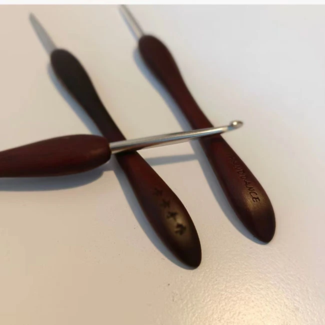 卡卡手作木柄钩针套装1.0-3.5MM 10支装