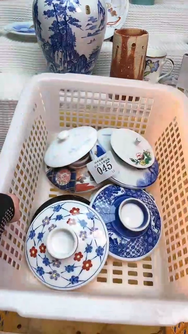 【闪购商品】瓷盖碗20