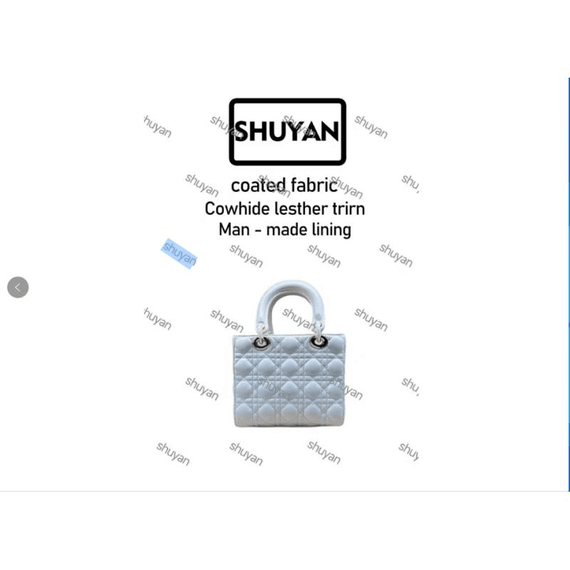 姝宴手工打造真皮女士新款包C1015白色