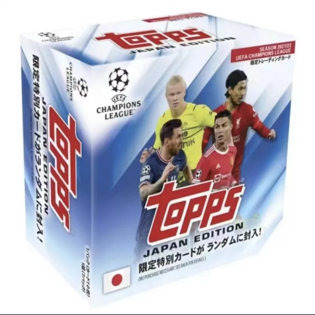 【代拆】Topps 21-22 欧冠 日本樱花限定版 足球球星卡盲盒