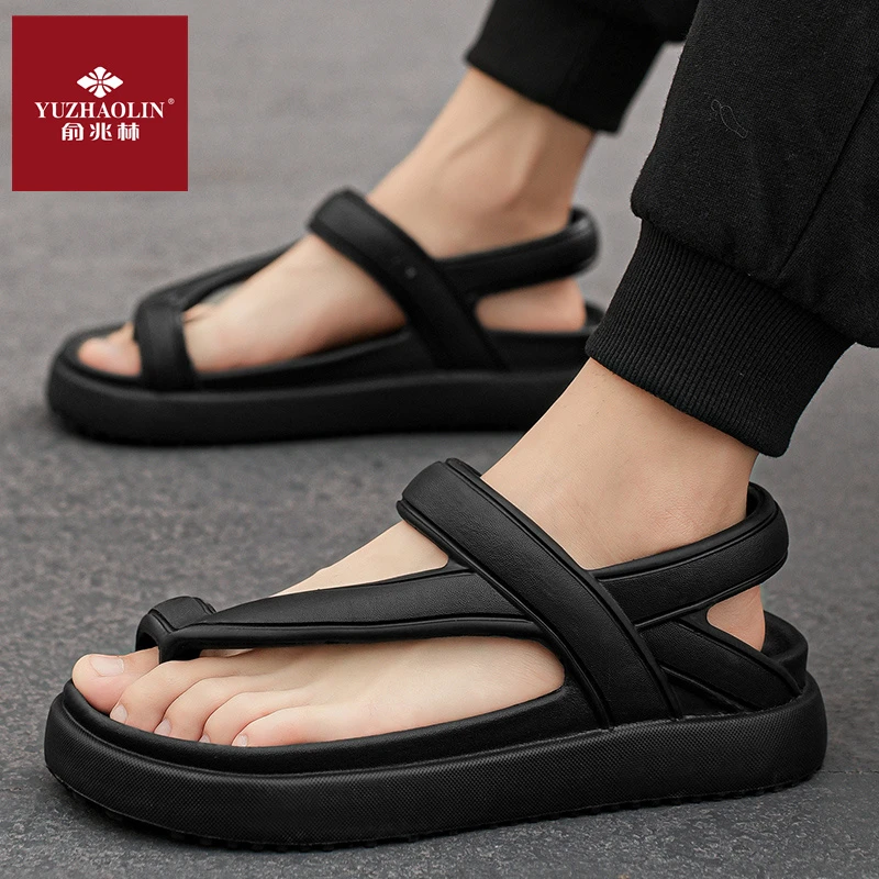 俞兆林官方正品凉鞋男夏季爆款透气防臭凉拖鞋男士防滑耐磨沙滩鞋