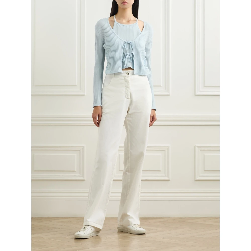 【雅丹风】beautiful people 系带细节分层式棉质针织上衣NAP颇特