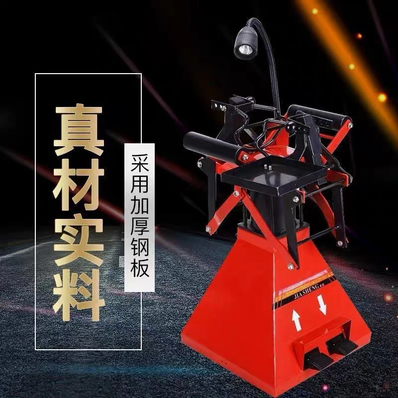 气动扩胎机手动脚踏式轮胎补胎机扒胎机汽车拆卸轮胎工具扩胎器