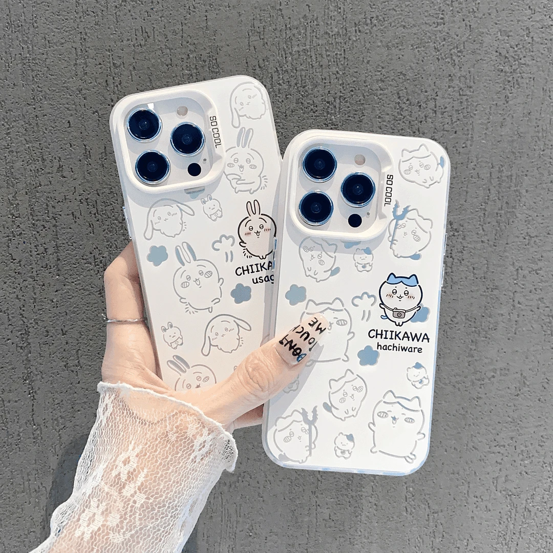 乌萨奇镂空适用苹果16pro/15pro华为Pura70小米14vivo防摔手机壳