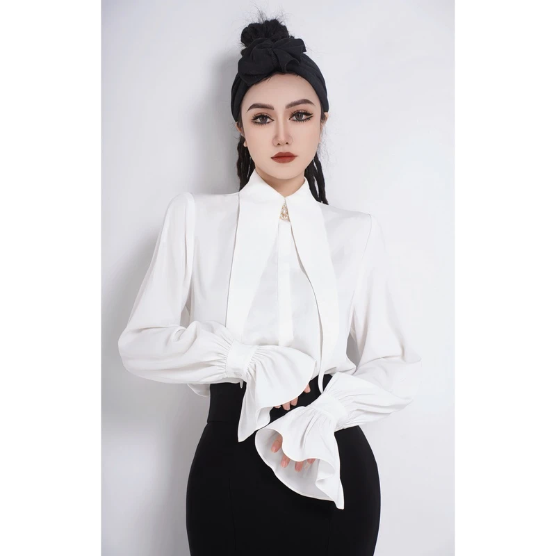 【星姐推荐】星原创高级定制「赫拉小姐」设计师小众轻奢名媛百搭衬衫