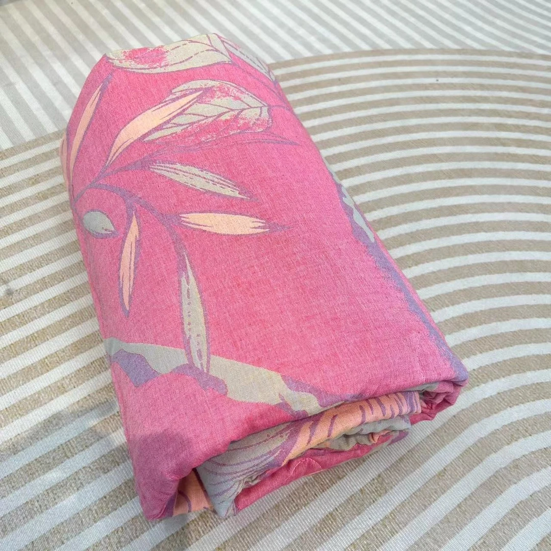 【玫瑰故事—小被子】1.2*1.5米全棉双层纱四季被可机洗