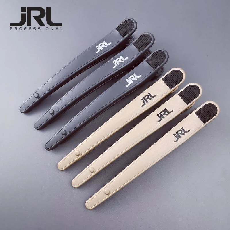 新品JRL专业发型师美发无痕夹子发夹盘发烫染分区定位防滑鸭嘴夹