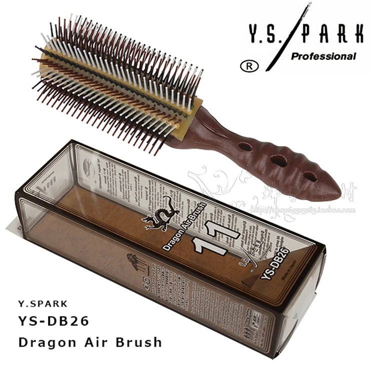 日本原装Y.S.PARK DB-26 新款11排梳 圆头不伤头皮造型梳顺发梳