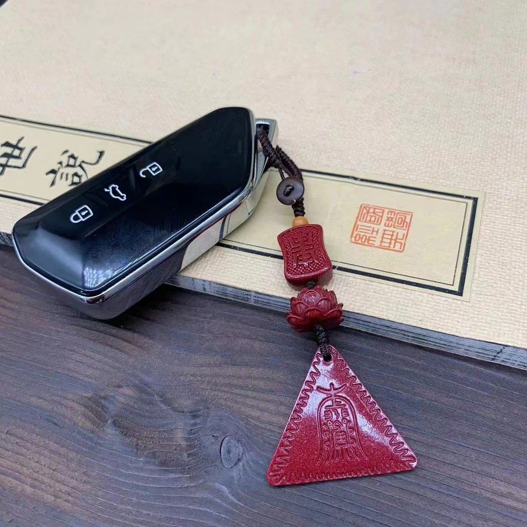 824  阿弥 三角挂牌 包包挂链 钥匙扣挂件