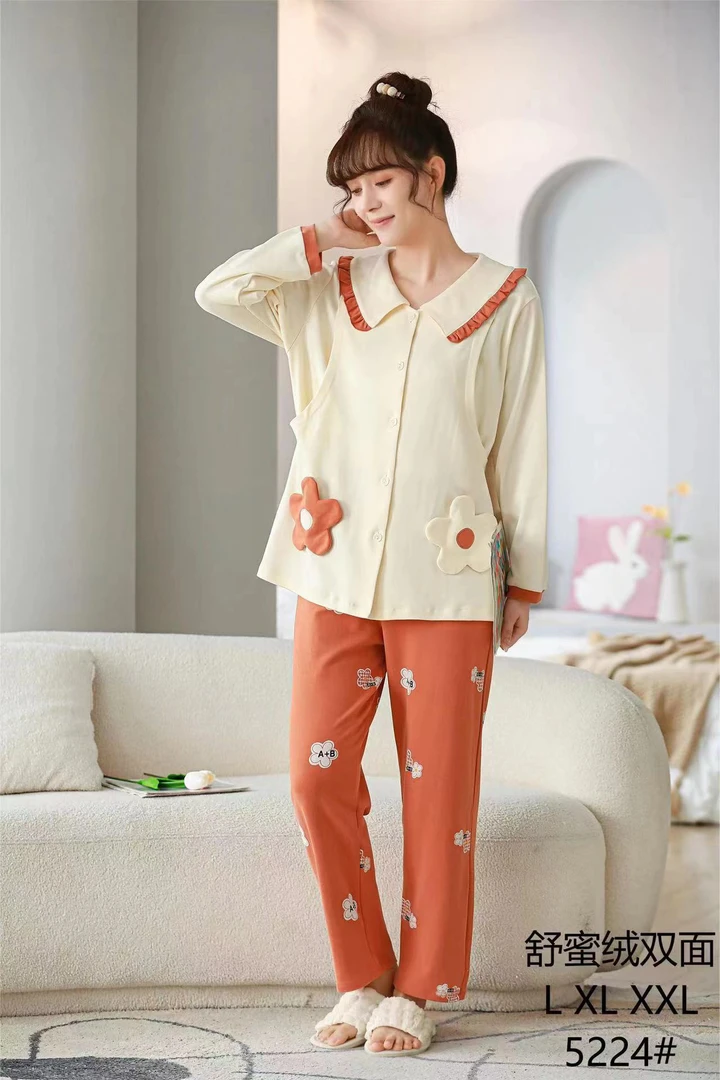 公主风休闲月子服四季款