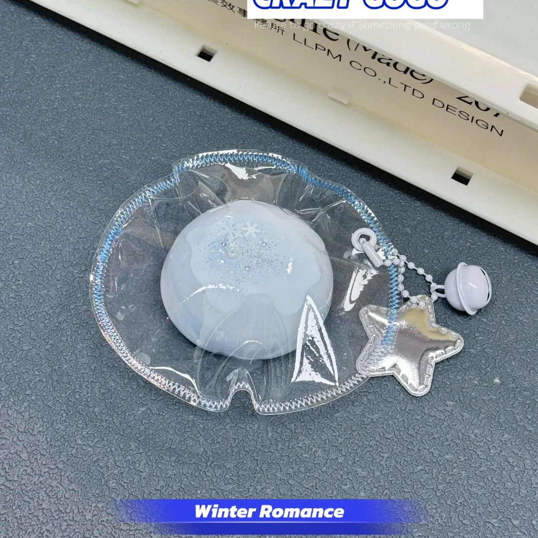 CRAZYGUGU丨Winter Romance 冰雪小雪球丨手工硅胶捏捏