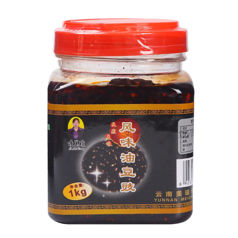 LiMeiQiong/李美琼1kg风味油豆豉
