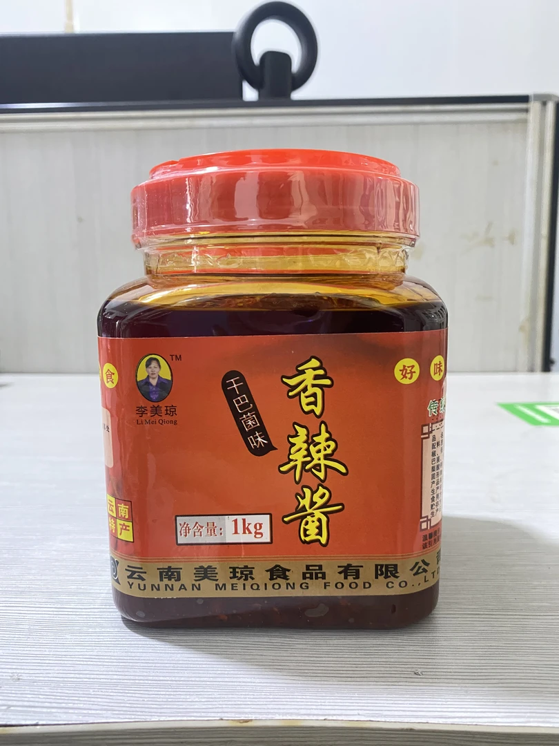 LiMeiQiong/李美琼1000克干巴菌味香辣酱