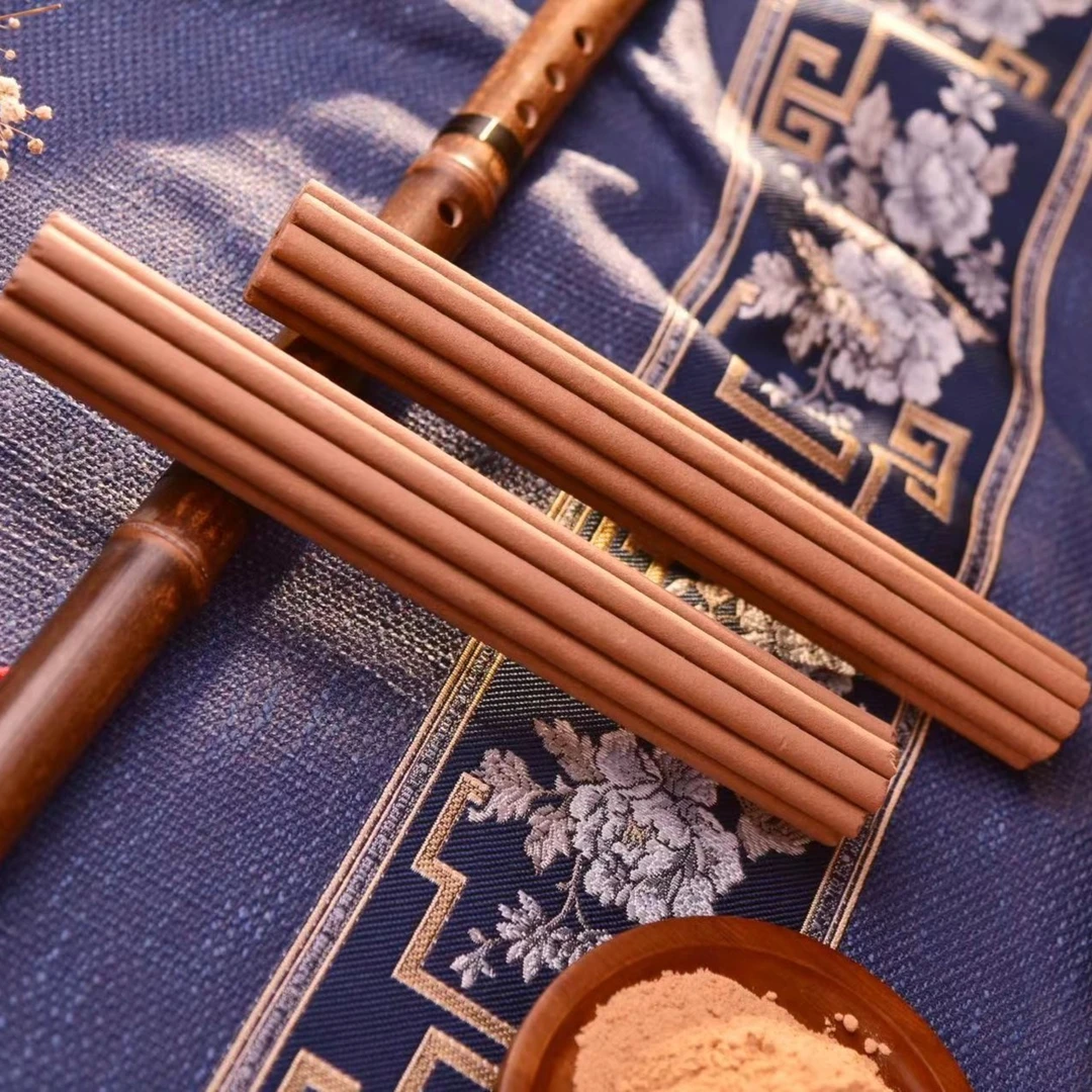 九宫莲花香灸 直径25mm 艾灸梅花工艺香灸 百草火莲固体草本香灸
