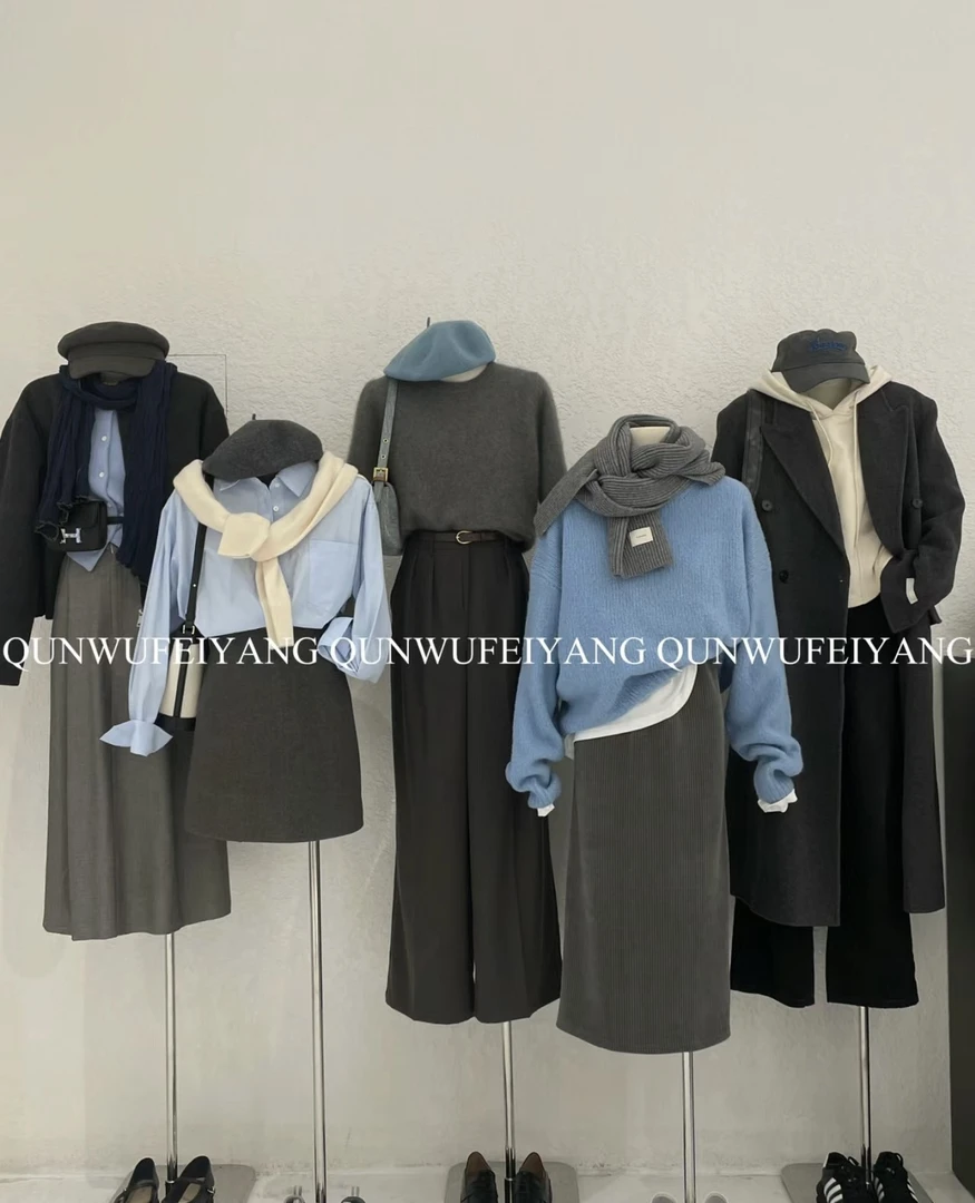 东大门快时尚女装显瘦气质百搭复古韩版设计感新款女装