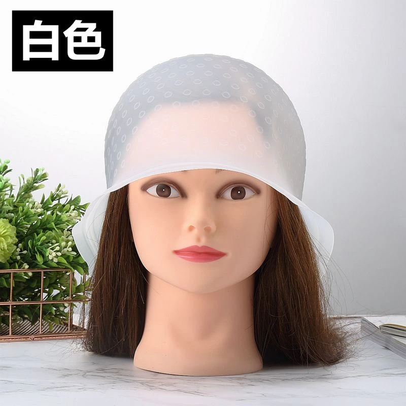 挑染帽 硅胶挑色染色耐拉耐用硅胶带材质 硅胶帽挑染神器染发工具
