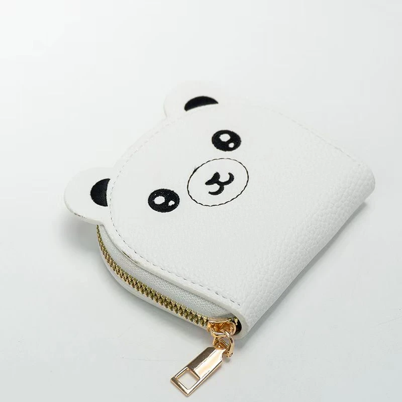 多功能小白熊女士时尚卡通卡包百搭轻奢简约