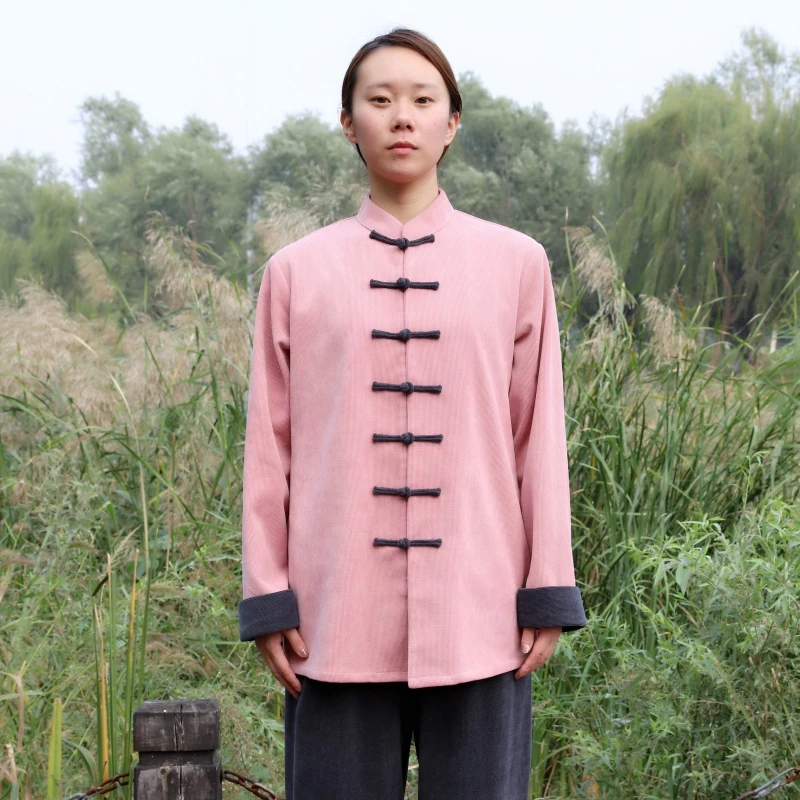 太极服女秋冬季新款加厚保暖高端品牌专业八段锦套装晨练男 慕锦