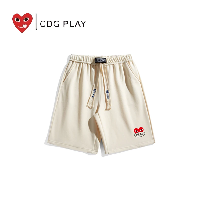 CDGPLAY爱心欧若风裤子女款爆款新款潮流短裤时尚百搭休闲裤美式