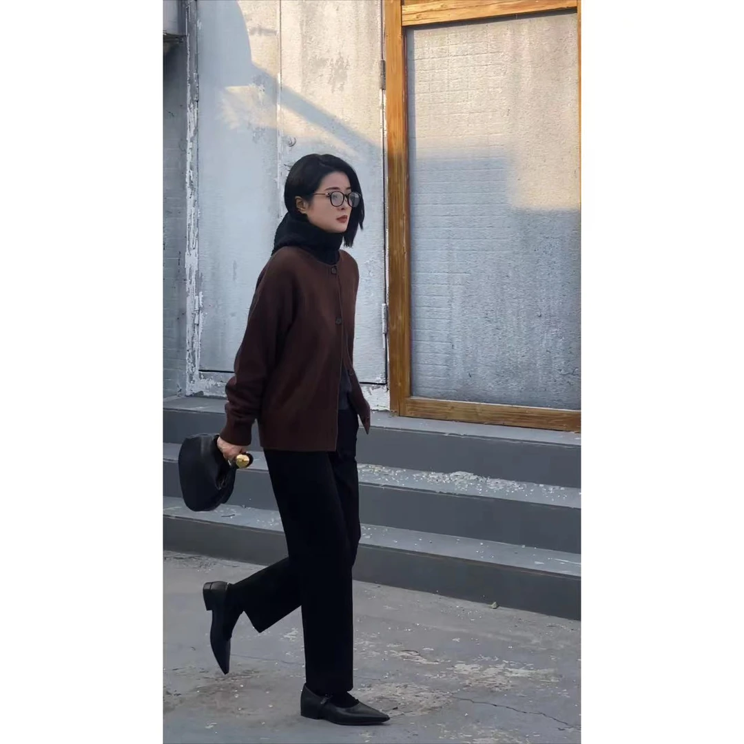 ZHAKA/小直筒弹力休闲裤