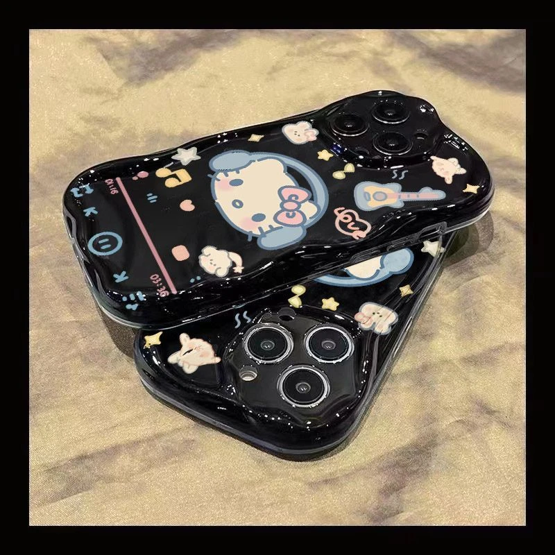 新款苹果iphone15软壳OPPO荣耀华为小米vivo奶油手机壳个性创意女