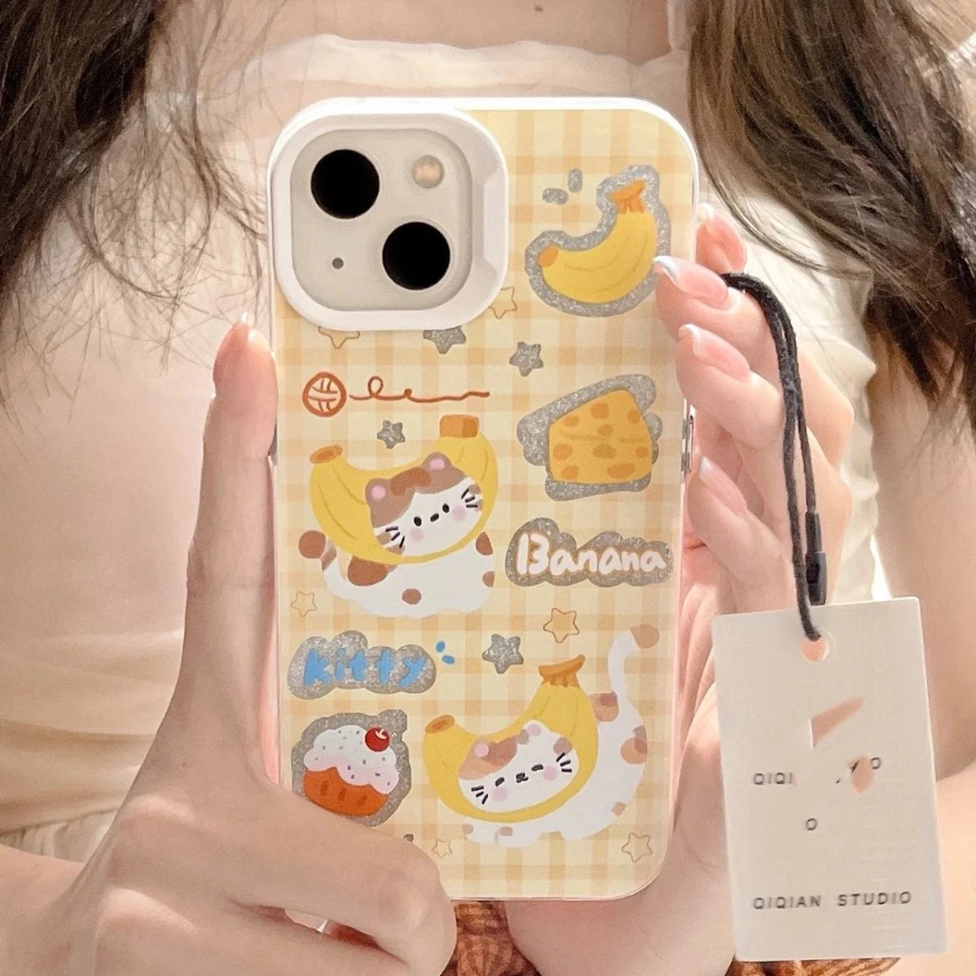 简约ins风透明可爱苹果15/14/13promax手机壳iPhone12软11/xS女款
