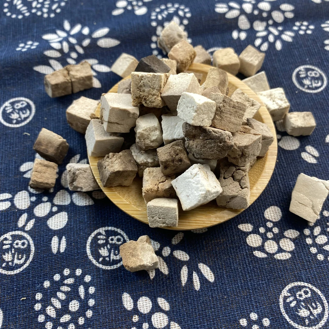 云南深山天然茯苓 茯苓块方便食用散装添加产品自然