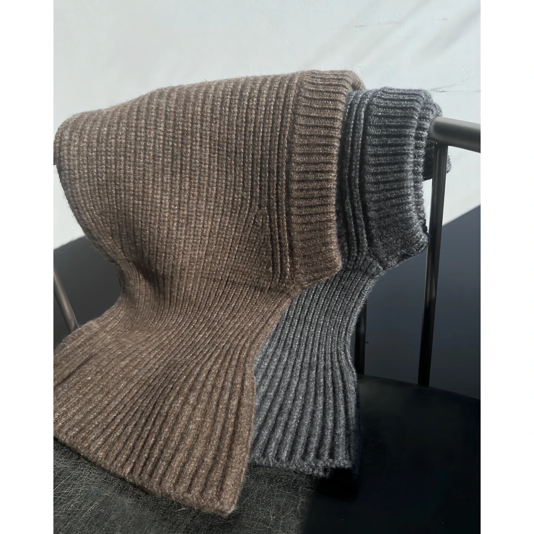 既是/JISHI【保暖羊毛帽围脖】秋冬情侣款秋冬针织百搭时尚休闲加厚