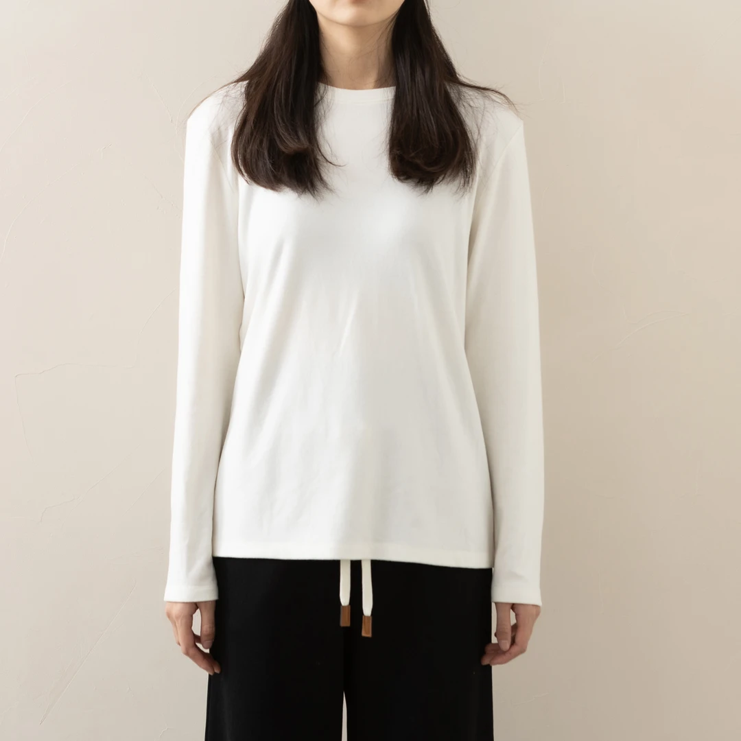 既是【羊毛自发热打底衫男女同款】简约百搭休闲舒适圆领长袖宽松