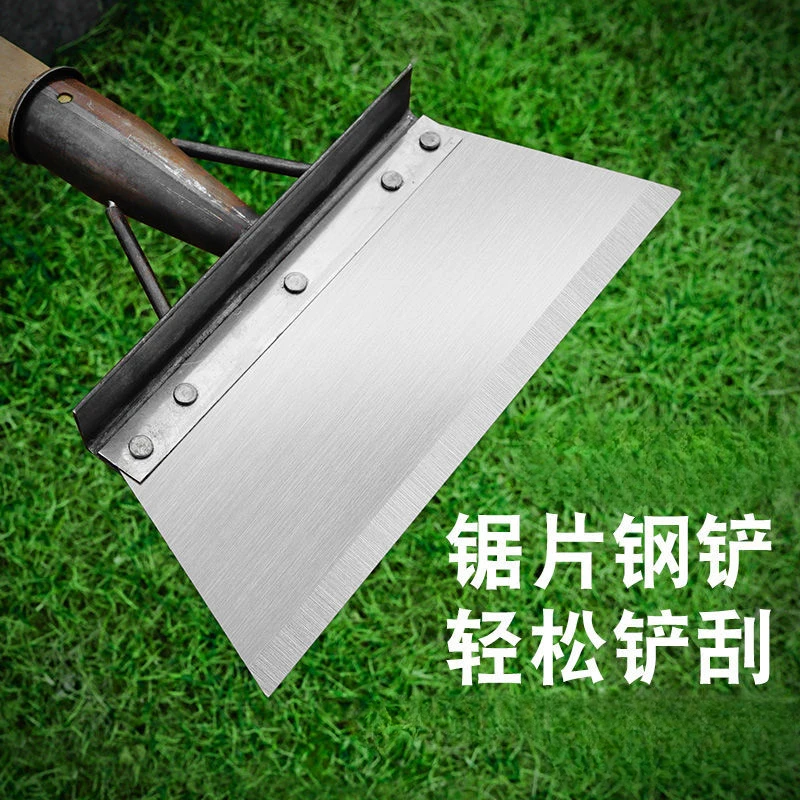 锰钢锯片除雪铲子锋利养殖铲家用清洁铲农用畜牧清粪铲刀户外清雪