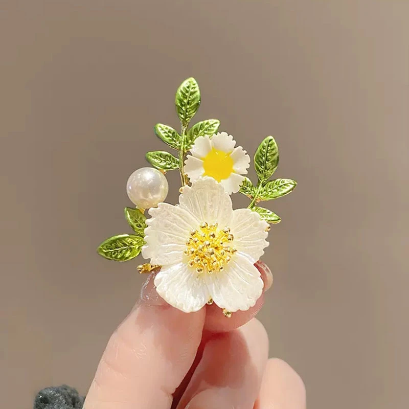 铜合金胸针 【雏语】精致优雅轻奢百搭素款小清新简约-239