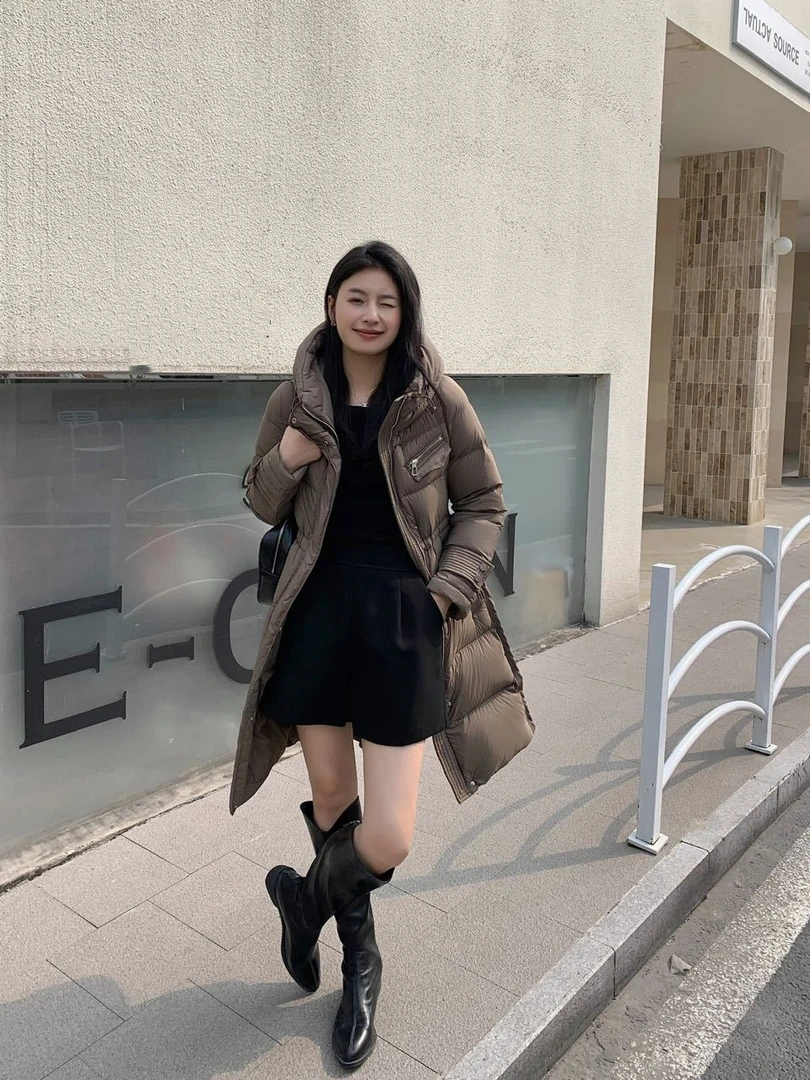 琴宝精选轻奢品质款羽绒服Y-146