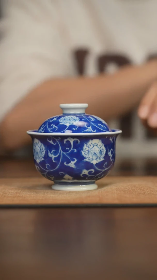 【闪购商品】杯柴窑青花破价福利