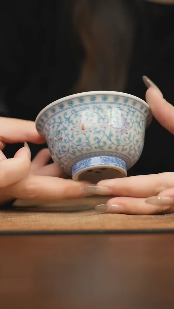 【闪购商品】杯柴窑青花破价福利!!!